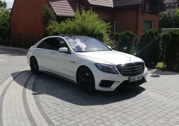 Mercedes-Benz Klasa S cena 212000 przebieg: 180000, rok produkcji 2014 z Łochów małe 79